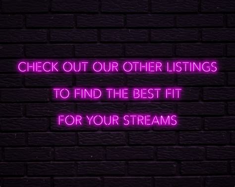 Magenta Neon Twitch Overlay Package Minimal Violet Purple Color Neon Twitch Theme Dreamy