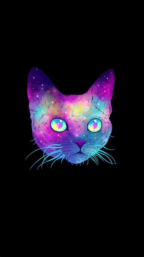 Tela De Bloqueio Pc Gatos Pesquisa Google Trippy Cat Wallpaper