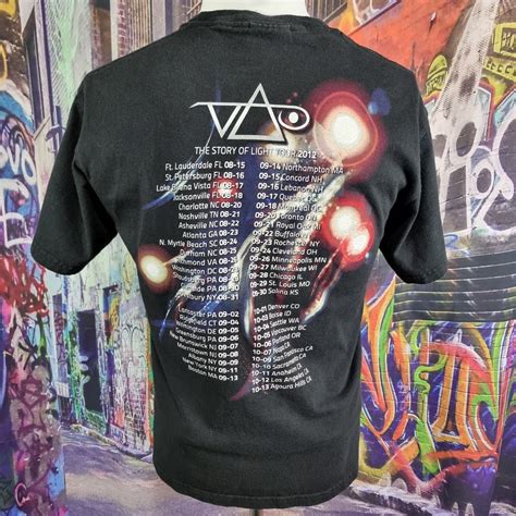 Steve Vai The Story Of Light 2012 Shirt (Size Medium)… - Gem