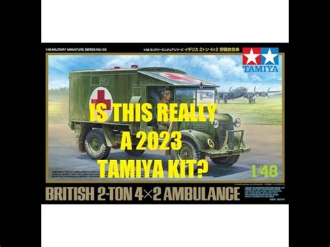 British 2 Ton 4x2 Ambulance Tamiya 32605 2023