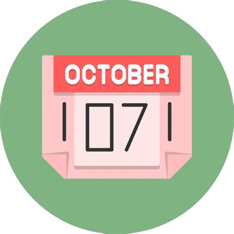 october icon  creative projects  vector art  vecteezy