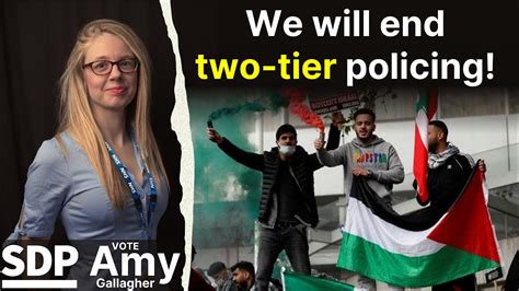 Vote Amy To End Two Tier Policing Youtube