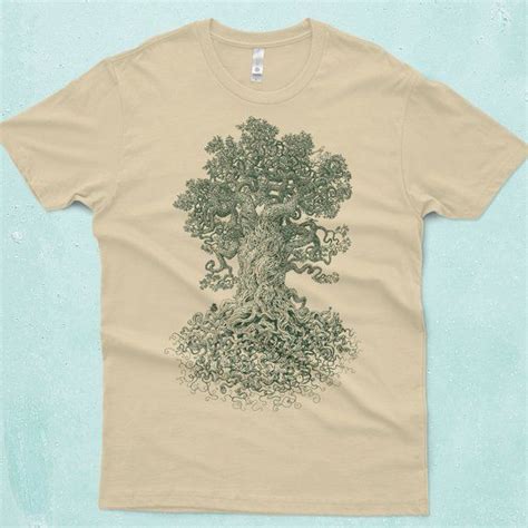 Tree Shirt Gnarled Tree Tshirt Mens Graphic Tee Tree Of Life