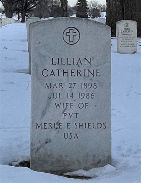 Lillian Catherine Morgan Shields 1898 1986 Find A Grave Memorial