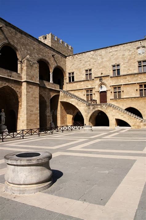 Rhodes, Greece stock image. Image of rhodos, grand, fortification ...