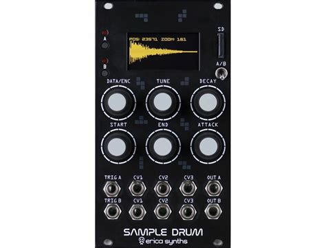 Erica Synths Sample Drum Ranked 116 In Modular Synthesizers Equipboard