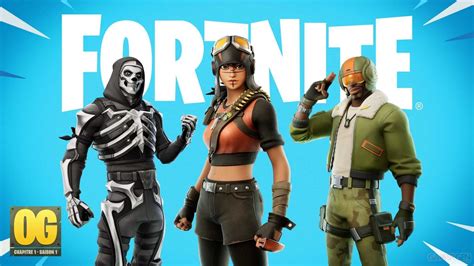 Fortnite Og Retour L O Tout A Commenc Avec La Saison Du Chapitre