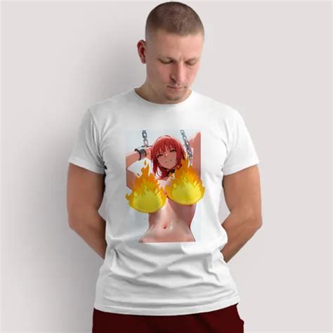 Playera Ha Hentai Ahegao Makima Chainsawman P Meses sin interés