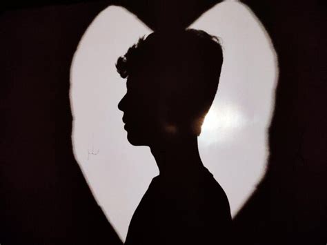 Premium Photo Close Up Of Silhouette Man