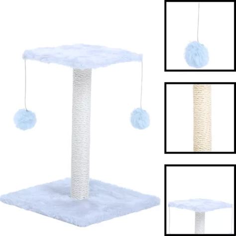 Arranhador Gatos Duplo Bolinha Poste Sisal Pet Quadrado MercadoLivre