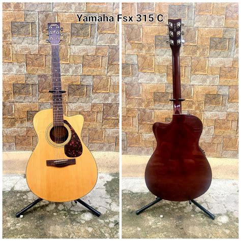 Yamaha Fsx315c Akustik Elektrik Musik Media Alat Di Carousell