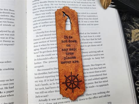 Moby Dick Leather Bookmark Herman Melville T Sperm Whale Bookmark