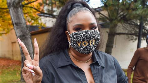 Lizzo Posed Half Naked To Post About Voting Teen Vogue