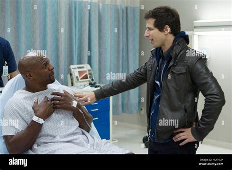 Brooklyn Nine Nine From Left Terry Crews Andy Samberg Chocolate Milk Season 2 Ep 202