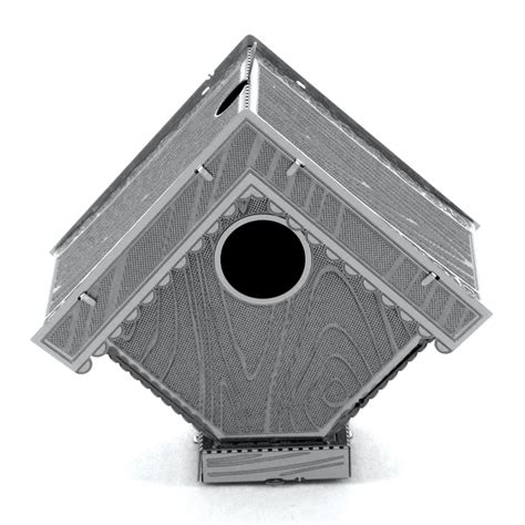 Fascinations | Metal Earth 3D Metal Model DIY Kits:: Metal Earth Bird House 3D Model Kit