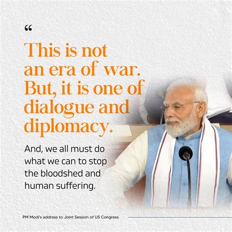 Pmo India On Twitter This Is Not An Era Of War But It Is One Of