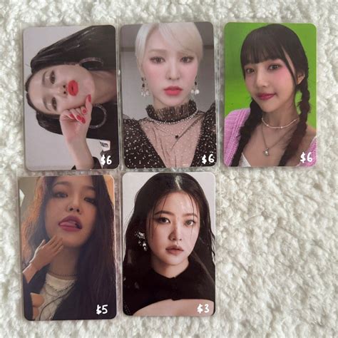 WTS RED VELVET PHOTOCARDS SEULGI WENDY JOY YERI Hobbies Toys