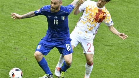 sp Fußball EM 2016 Italien de Rossi DFB Verletzung Meldung Italien de