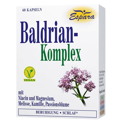 Baldrian Komplex Kapseln St Shop Apotheke At