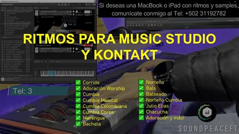 Ritmos Para Music Studio Y Kontakt Corrido Norte O Cumbia Musical