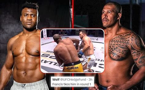 Renan Ferreira Vs Francis Ngannou Predictions First Round Knockout