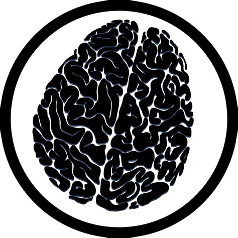 brain black mind royalty  stock illustration image