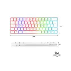 Clavier Spirit Of Gamer Xpert K Wireless Tkl Blanc