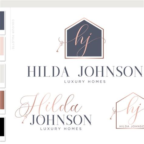 Realtor Logo Designs Real Estate Logo Design Real Estate Agent Etsy