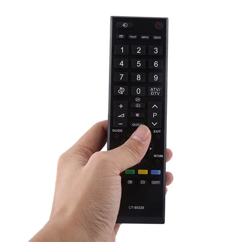 New Black Replacement Remote Control CT 90329 Controller For LCD TV HOM