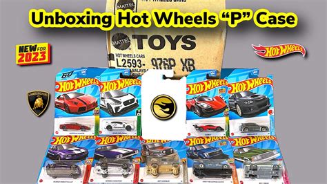 Unboxing Hot Wheels P Case 2023 Youtube