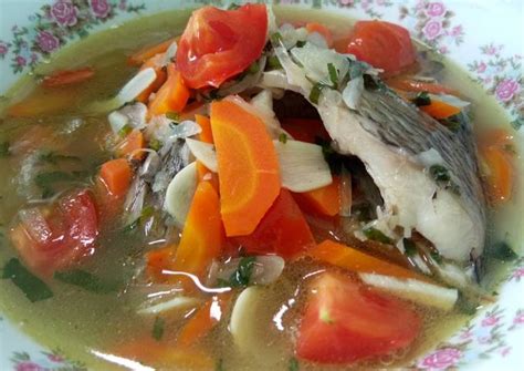 Resep Sup Kepala Ikan Nila Oleh Mila Cookpad