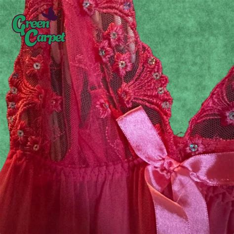 Coquette Pink Babydoll Lingerie Top Like New Depop