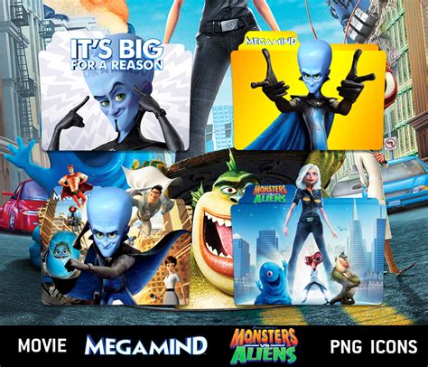 Megamind and Monsters vs Aliens Icon Folder Pack by ederzasso on DeviantArt