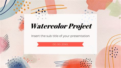 watercolor - Free Powerpoint templates and Google Slides themes