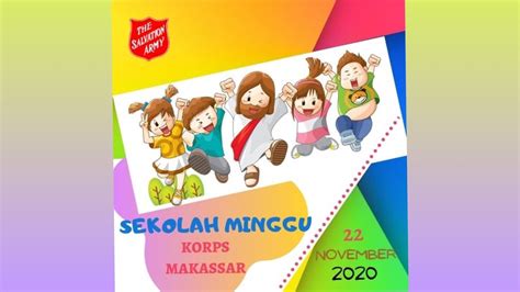 IBADAH SEKOLAH MINGGU Korps Makassar 22 November 2020 YouTube