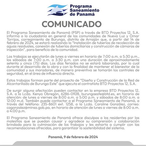 Programa Saneamiento De Panam