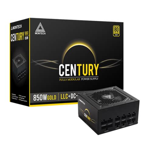 Montech Century W Gold Full Modular Psu