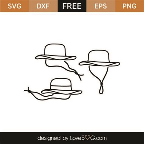 Hats SVG Cut Files SVG - LoveSVG