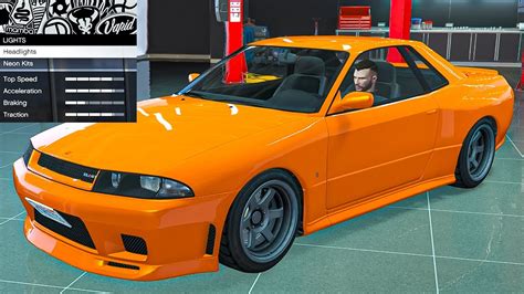 Gta Online Annis Elegy Retro Custom Customization Review Nissan Gt