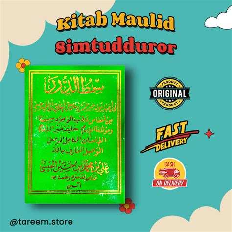 Jual Kitab Maulid Simtudduror Ukuran Saku Shopee Indonesia