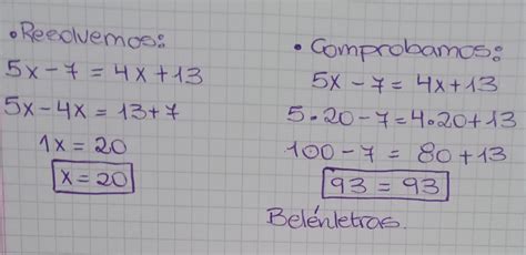 El Quintuplo De Un Numero Menos 7es Igual Al Cuadruplodel Mismo