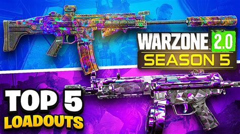 New Top 5 Meta Loadouts In Warzone 2 Season 5 😱 Warzone 2 Best Class