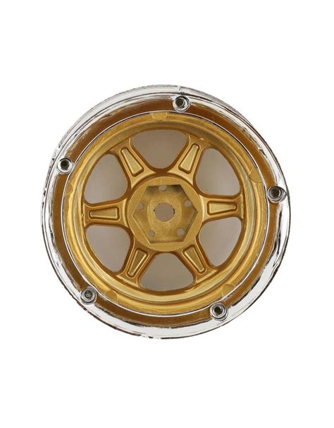 Dsc De Element Spoke Drift Wheels Gold Chrome Lip My Tobbies