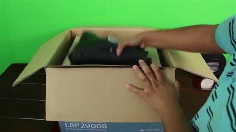 Unboxing Of LaserShot LBP 2900B Canon LaserPrinter YouTube