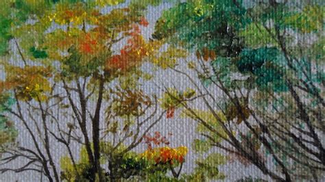 Daily Painting - Autumn Trees