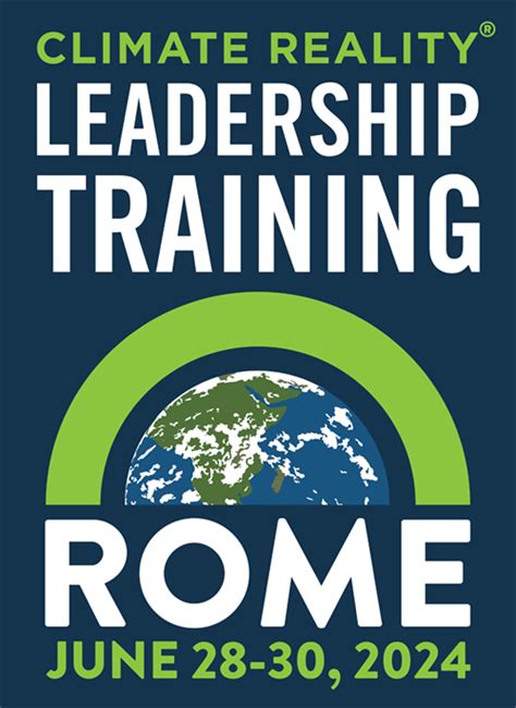 Climate Reality Leadership Training In Rome The Climate Reality Project