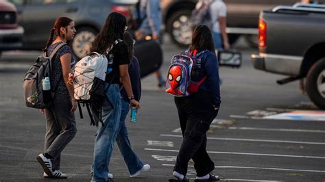 Weeks After A School Shooting Students Return For Classes At Apalachee