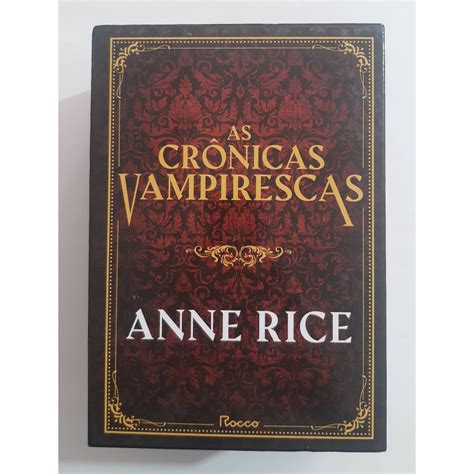 Box Especial Cr Nicas Vampirescas Anne Rice Livros Capa Dura