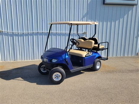 2019 Ez Go Txt Efi Gas Blue Golf Cart Beaver Creek Golf Carts