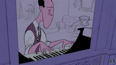 In Fantasia 2000, “Rhapsody in Blue” features a brief animation of ...